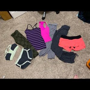 Huge lululmone size 6 lot.  5 pieces!